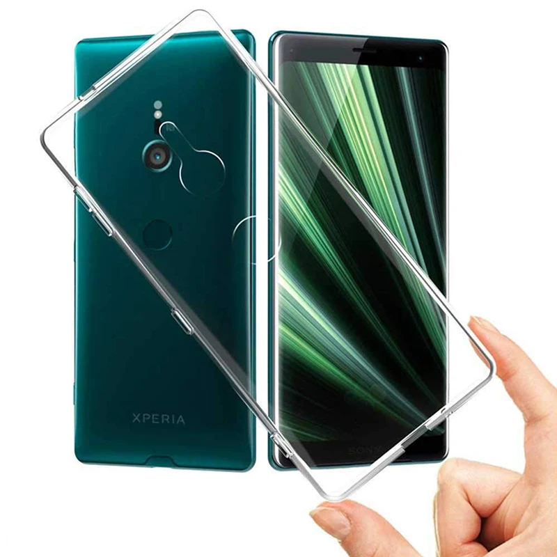 Luxury Phone Cases for Sony Xperia XZ2 Case Back Cover Ultra Thin Soft TPU Silicone Clear Transparent Coque SonyXZ2 H8296 5.7"
Luxury Phone Cases for Sony Xperia XZ2 Case Back Cover Ultra Thin Soft TPU Silicone Clear Transparent Coque SonyXZ2 H8296 5.7"