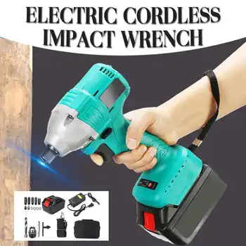 Doersupp 360N.m 88W 14800mAh Brushless Cordless Electric Impact Wrench Drill Adjustable Speed with Rechargeable Lithium Battery
Doersupp 360N.m 88W 14800mAh Brushless Cordless Electric Impact Wrench Drill Adjustable Speed with Rechargeable Lithium Battery