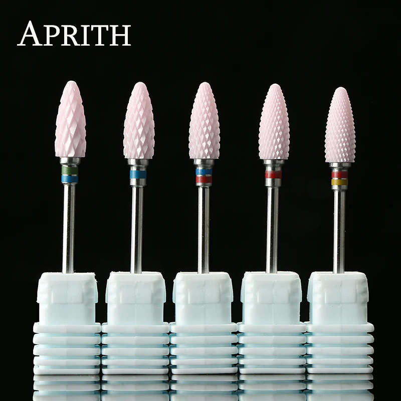 APRITH 1pc Pink Ceramic Nail Drill Bits Electric Nail Files Manicure Machines Accessories Cleaner Milling Cutter Tools
APRITH 1pc Pink Ceramic Nail Drill Bits Electric Nail Files Manicure Machines Accessories Cleaner Milling Cutter Tools