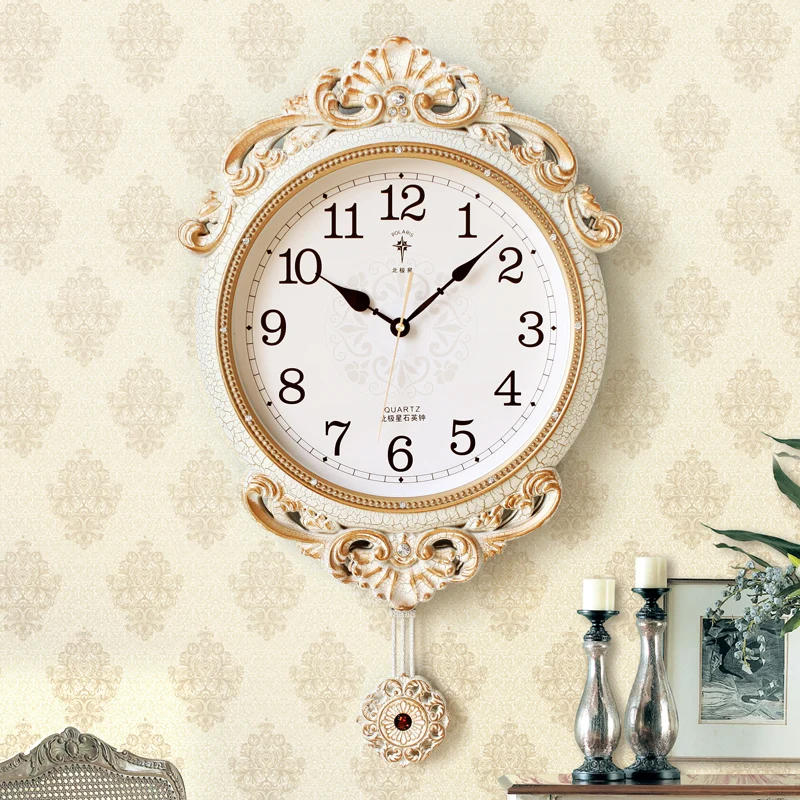 Европейские пасторальные настенные часы с маятником, современный дизайн, домашние декоративные часы для гостиной, электронные кварцевые часы в творческом стиле Swingable
Европейские пасторальные настенные часы с маятником, современный дизайн, домашние декоративные часы для гостиной, электронные кварцевые часы в творческом стиле Swingable