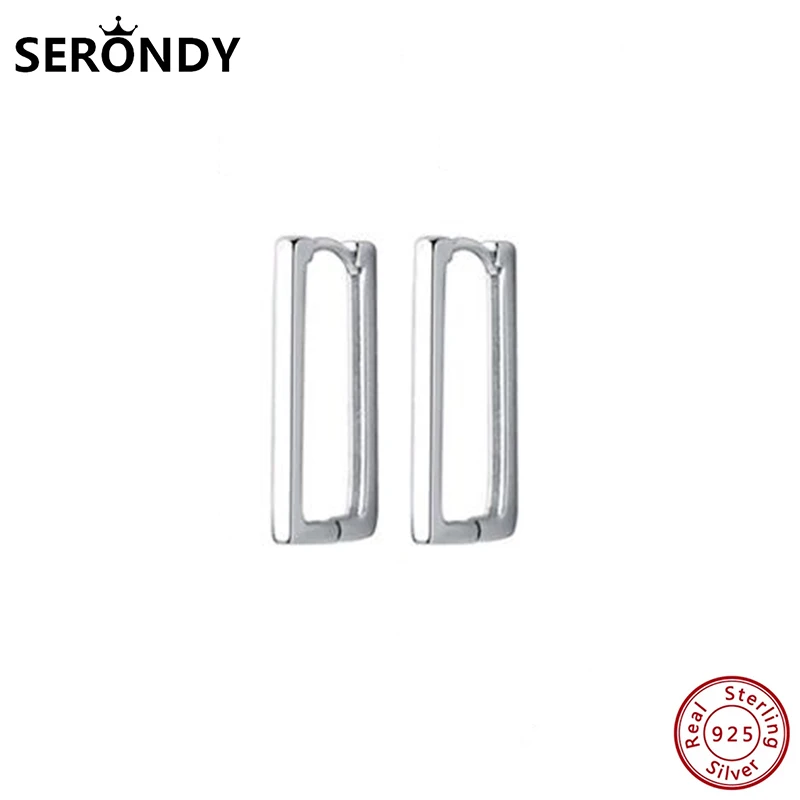 SERONDY Rectangle 925 Silver Earrings For Women Unusual Jewelry Drop Earring 2020 New Hit Undefined Female Gift Girl ED10949
SERONDY Rectangle 925 Silver Earrings For Women Unusual Jewelry Drop Earring 2020 New Hit Undefined Female Gift Girl ED10949