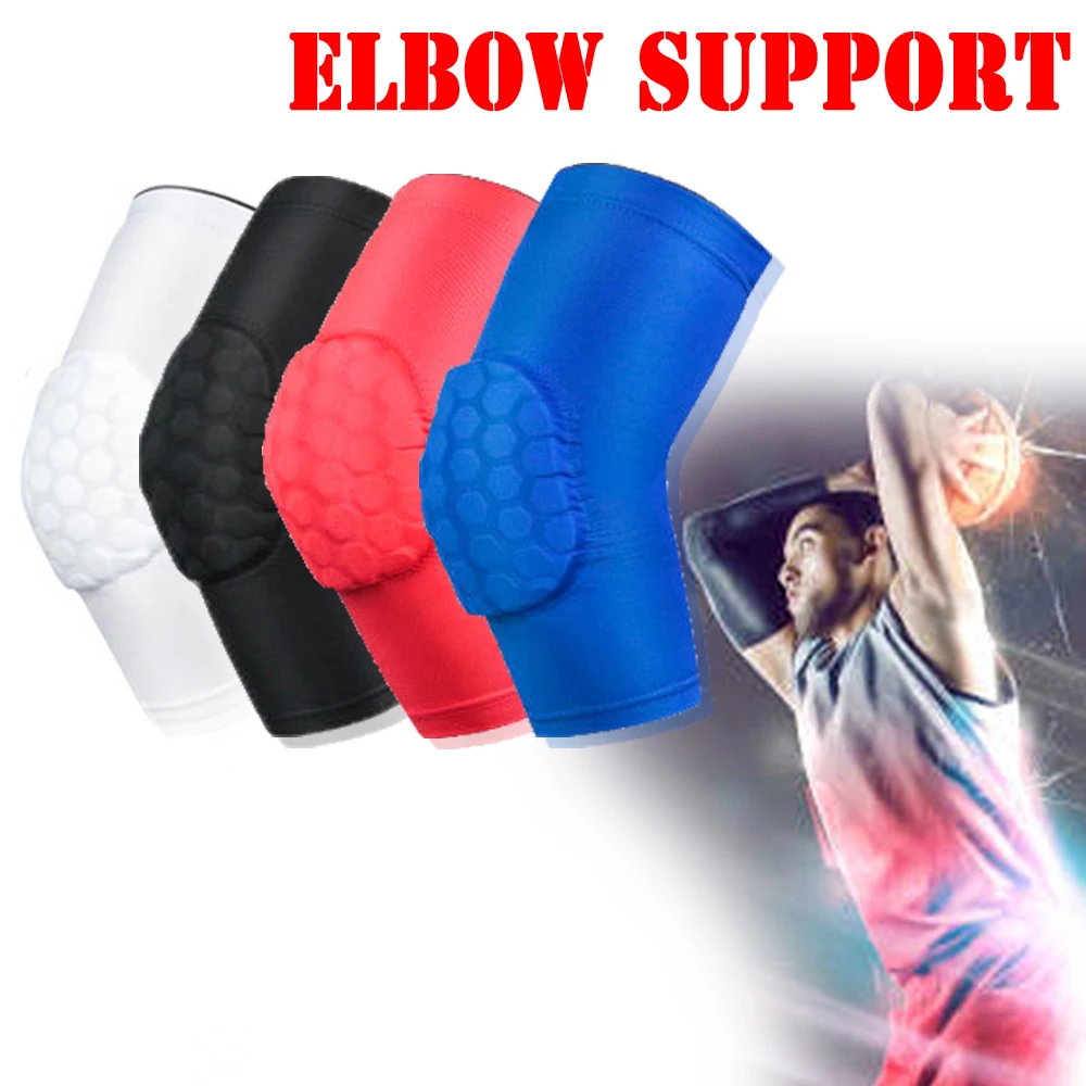 4C Crashproof Basketball Shooting Elbow Support Compression Sleeve Arm Brace Protector Sport Safety Elbow Pads
4C Crashproof Basketball Shooting Elbow Support Compression Sleeve Arm Brace Protector Sport Safety Elbow Pads