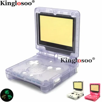 DIY clear shell case for Game Boy Advance SP replacement housing screen lens for GBA SP w/ noctilucence Rubber pad 8 Colors
DIY clear shell case for Game Boy Advance SP replacement housing screen lens for GBA SP w/ noctilucence Rubber pad 8 Colors