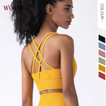naked feeling sports bras for women criss cross straps push up gym yoga bra for running fitness crop top workout padded vest
naked feeling sports bras for women criss cross straps push up gym yoga bra for running fitness crop top workout padded vest