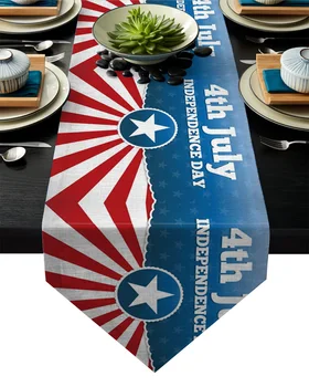 Independence Day Table Runner Table Flag Home Party Decorative Tablecloth Table Runners
Independence Day Table Runner Table Flag Home Party Decorative Tablecloth Table Runners