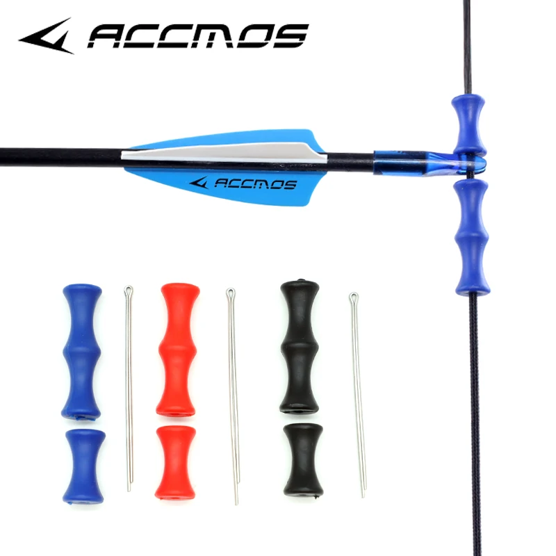 Archery Guard Bowstring Finger Saver Tab Silicon Release Bow Recurve Free Shipping | Спорт и развлечения
