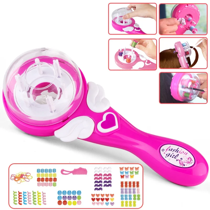 DIY Girls Hair Editor Electric Automatic Hairstyle Tools Braiding Machine For Kids Play Cosmetic Makeup Toys Christmas Gift 
DIY Girls Hair Editor Electric Automatic Hairstyle Tools Braiding Machine For Kids Play Cosmetic Makeup Toys Christmas Gift