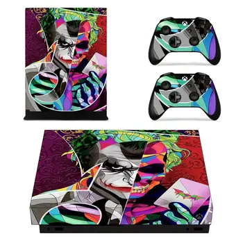 DC Film The Joker Full Faceplates Skin Console & Controller Decal Stickers for Xbox One X Console + Controller Skin Sticker 
DC Film The Joker Full Faceplates Skin Console & Controller Decal Stickers for Xbox One X Console + Controller Skin Sticker