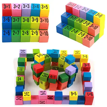10*10 Figure Blocks Baby Learn Educational Toys kids Montessori Wooden Toys 99 Multiplication Table Math Toy Gifts Children Toys
10*10 Figure Blocks Baby Learn Educational Toys kids Montessori Wooden Toys 99 Multiplication Table Math Toy Gifts Children Toys