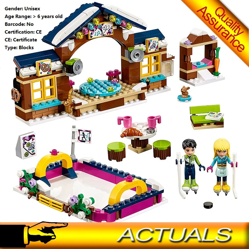 Girls Toys Friends Building Blocks Snow Resort Ice Rink Model Bricks Compatible Legoes 01043 toys for children micro blocks
Girls Toys Friends Building Blocks Snow Resort Ice Rink Model Bricks Compatible Legoes 01043 toys for children micro blocks