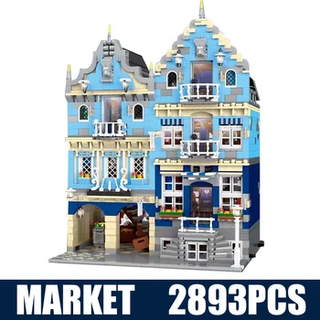 New City Street Architecture series MOC Factory Street European Market Model Building Toy Building Blocks Bricks Christmas Gifts
New City Street Architecture series MOC Factory Street European Market Model Building Toy Building Blocks Bricks Christmas Gifts
