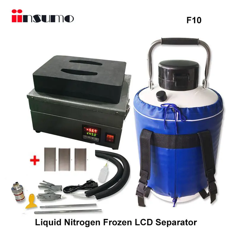NOVECEL F10 Liquid Nitrogen Frozen LCD Separator With 6L Liquid Nitrogen Tank For Mobile Phone Screens Repair - FS06 Up Version
NOVECEL F10 Liquid Nitrogen Frozen LCD Separator With 6L Liquid Nitrogen Tank For Mobile Phone Screens Repair - FS06 Up Version