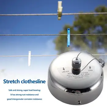 Stainless Steel Clothesline Modern Super Load-bearing Clothes Drying Rope Retractable Home Laundry Storage Accessories
Stainless Steel Clothesline Modern Super Load-bearing Clothes Drying Rope Retractable Home Laundry Storage Accessories