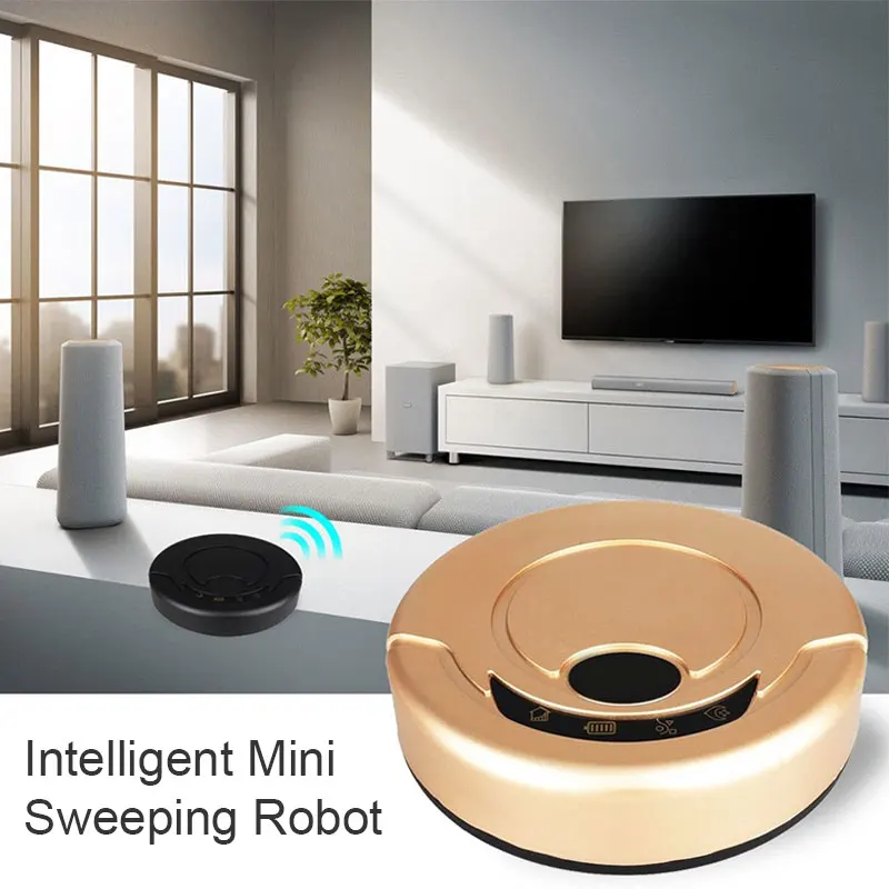 Automatic Robot Sweeper Floor Cleaner Home Premium Vacuum Cleaner Mopping 1200PA Dust Suction Sweeper Cordless Household Carpet
Automatic Robot Sweeper Floor Cleaner Home Premium Vacuum Cleaner Mopping 1200PA Dust Suction Sweeper Cordless Household Carpet
