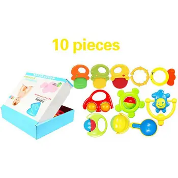 6 Pieces 10 Pieces or 14 Pieces of Newborn Baby Bell Toy Set Puzzle Early Educational Hand Bells
6 Pieces 10 Pieces or 14 Pieces of Newborn Baby Bell Toy Set Puzzle Early Educational Hand Bells