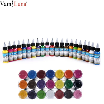 30ml 5pcs Natural Plant Tattoo Ink 21 Colors Pigment for permanent Eyebrow Eyeliner Lip Body Arts Paint Makeup Tattoo Supplies
30ml 5pcs Natural Plant Tattoo Ink 21 Colors Pigment for permanent Eyebrow Eyeliner Lip Body Arts Paint Makeup Tattoo Supplies
