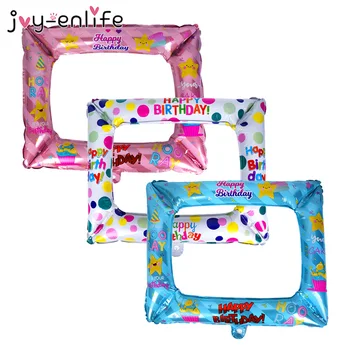 1pc Happy Birthday Foil Balloons Celebration Inflatable Frame Baby Shower Birthday Party Decorations Kid Adult Party Supplies 
1pc Happy Birthday Foil Balloons Celebration Inflatable Frame Baby Shower Birthday Party Decorations Kid Adult Party Supplies