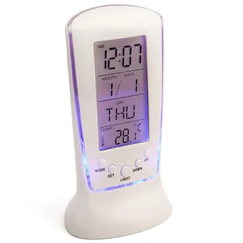 Luminous Mini Date Temperature Week Electronic LED Alarm Clock Hour Meter Music Lazy Electronic Creative Quiet Calendar Clock
Luminous Mini Date Temperature Week Electronic LED Alarm Clock Hour Meter Music Lazy Electronic Creative Quiet Calendar Clock