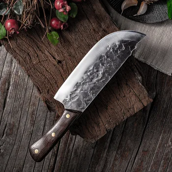 IGOODS Slaughter Knife Cutting Meat Multi-purpose Knives Hand Forging Kitchen Chef Tools Cooking Slicing Chopper Chinese Cleaver
IGOODS Slaughter Knife Cutting Meat Multi-purpose Knives Hand Forging Kitchen Chef Tools Cooking Slicing Chopper Chinese Cleaver