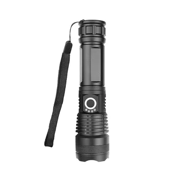 XHP50 Super Bright LED Flashlight Rechargeable USB With Charging Display linterna led recargable de alta potencia #3N27
XHP50 Super Bright LED Flashlight Rechargeable USB With Charging Display linterna led recargable de alta potencia #3N27