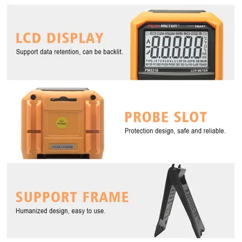 4 In 1 Handheld Tester Backlit Durable Impedance Resistance Measuring Tool LCD Display Home Digital Multimeter Portable
4 In 1 Handheld Tester Backlit Durable Impedance Resistance Measuring Tool LCD Display Home Digital Multimeter Portable