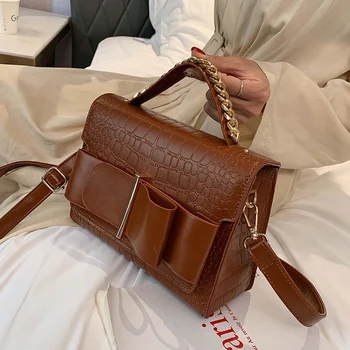 Crocodlie Pattern Crossbody Bags For Women High Quality Leather Handbags Female PU Tote Bow Shoulder Messenger Bags Ladies Flap
Crocodlie Pattern Crossbody Bags For Women High Quality Leather Handbags Female PU Tote Bow Shoulder Messenger Bags Ladies Flap
