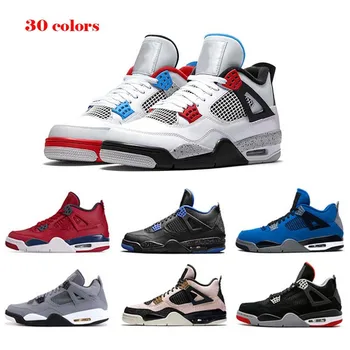2020 Men Basketball Shoes Retro 4 Thunder Pure Money Bred Cool Grey Flight Military Black Designer Trainers Sport Sneakers Boys
2020 Men Basketball Shoes Retro 4 Thunder Pure Money Bred Cool Grey Flight Military Black Designer Trainers Sport Sneakers Boys