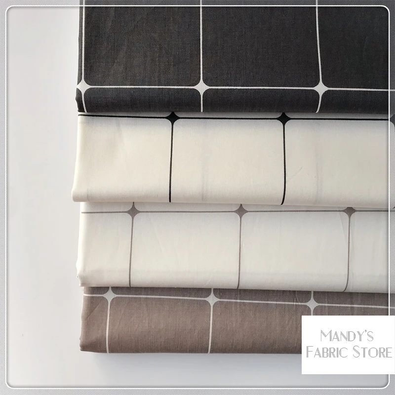 Fabric 100% cotton check printed fabric twill fabric cotton printed DIY bedding handmade fabric
Fabric 100% cotton check printed fabric twill fabric cotton printed DIY bedding handmade fabric