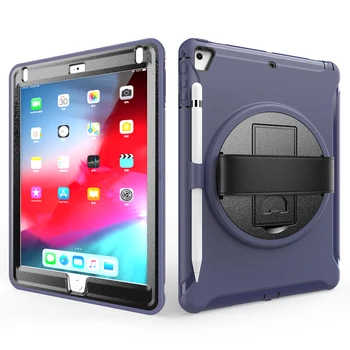 For iPad Air Air2 Shockproof Silicon Back Case Universal 360 Rotation PC Stand Handheld Strap Cover for iPad 9.7 inch 2017 2018
For iPad Air Air2 Shockproof Silicon Back Case Universal 360 Rotation PC Stand Handheld Strap Cover for iPad 9.7 inch 2017 2018