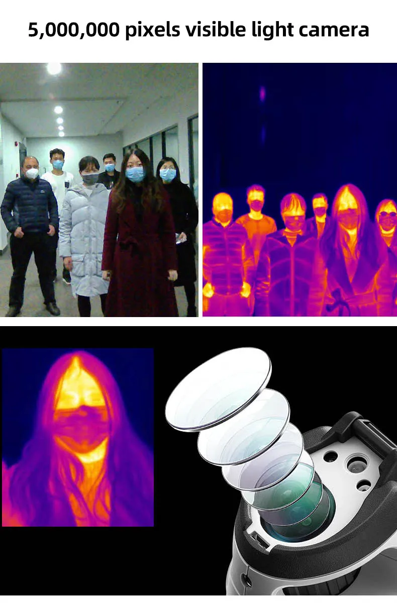 Infrared Thermal Camera With Live Streaming to Computer or TV Bluetooth For Human Body 8 Infrared Thermal Camera With Live Streaming to Computer or TV Bluetooth For Human Body 8