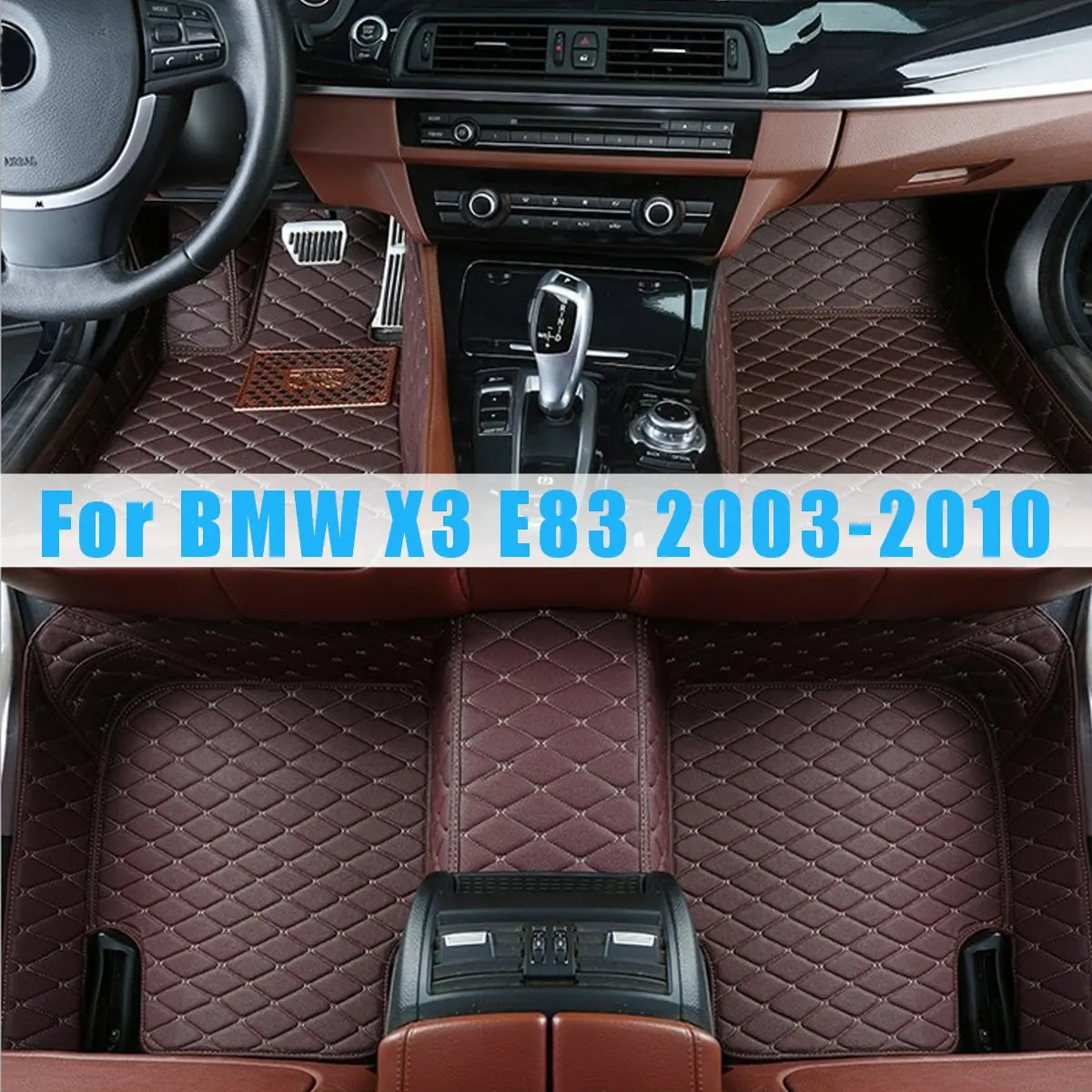 Flash mat leather car floor mats For BMW X3 E83 2003 2004 2005 2006 2007 2008 2009 2010 auto foot Pads automobile carpet cover
Flash mat leather car floor mats For BMW X3 E83 2003 2004 2005 2006 2007 2008 2009 2010 auto foot Pads automobile carpet cover