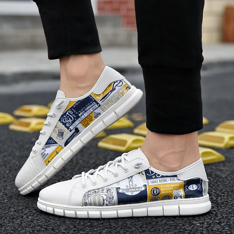 Spring Autumn Young Casual Men Footwear Basic Brand Casual Sneakers Men Designer PU Shoes Men High Quality Sneakers Men Rubber
Spring Autumn Young Casual Men Footwear Basic Brand Casual Sneakers Men Designer PU Shoes Men High Quality Sneakers Men Rubber