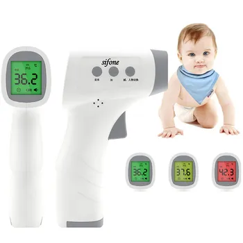 38# Non-contact Lcd Digital Surface Temperature Handheld Infrared Thermometer Touch-free Body Temperature Digital Measure Tool
38# Non-contact Lcd Digital Surface Temperature Handheld Infrared Thermometer Touch-free Body Temperature Digital Measure Tool