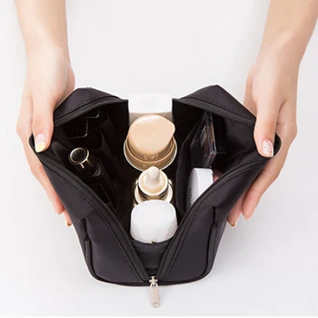 Travel Cosmetic Bag Women Portable Nylon Letters Small Cosmetic Bag Makeup Brush Wash Bag Beauty Pouch Toiletry Organizer Bag 
Travel Cosmetic Bag Women Portable Nylon Letters Small Cosmetic Bag Makeup Brush Wash Bag Beauty Pouch Toiletry Organizer Bag