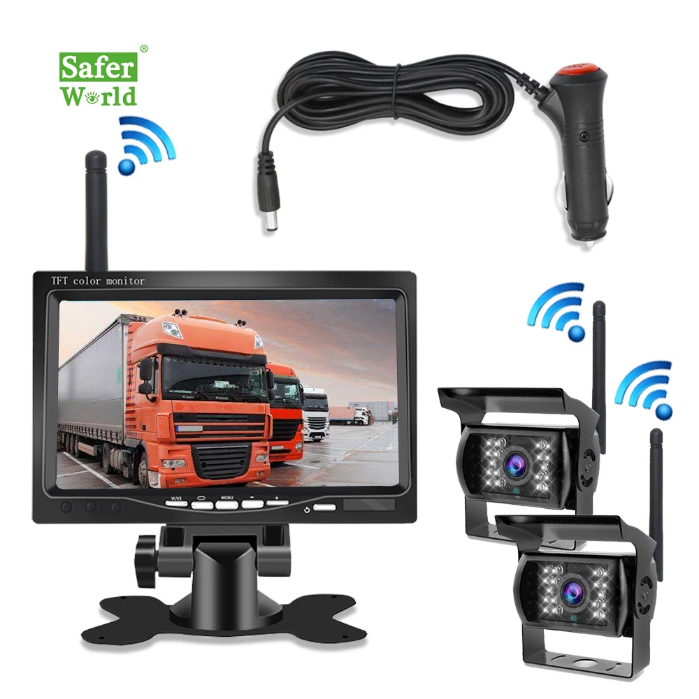 Truck Vehicle Multi View Car Front Rear Left Right Wireless Digital Parking Reverse Backup Camera
Truck Vehicle Multi View Car Front Rear Left Right Wireless Digital Parking Reverse Backup Camera