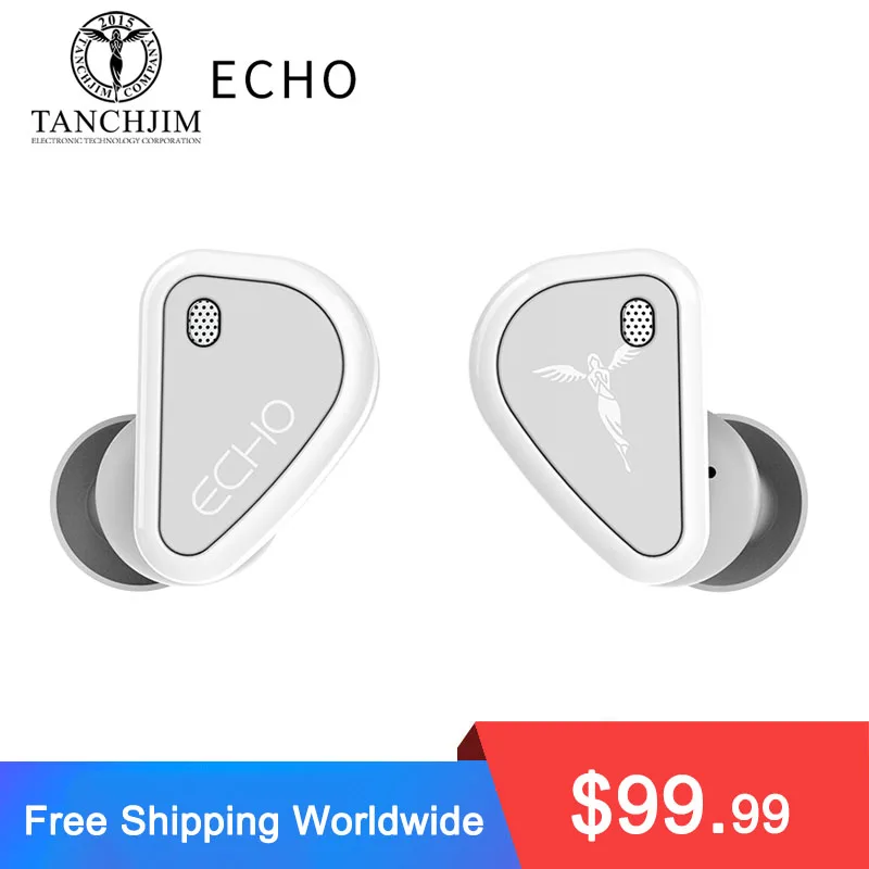 

TANCHJIM ECHO TWS Earphones QCC3040 Bluetooth 5.2 APTX/APTX Adaptive/AAC/SBC IPX4 Waterproof Headphone True Wireless Earbuds