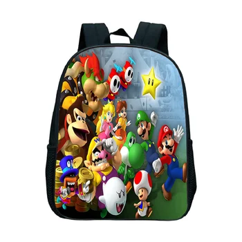 Super Mario Backpack Toddle Kids Bag Baby Boy Girl Children Cute Cartoon Character Monster Kids Small School Bag 
Super Mario Backpack Toddle Kids Bag Baby Boy Girl Children Cute Cartoon Character Monster Kids Small School Bag