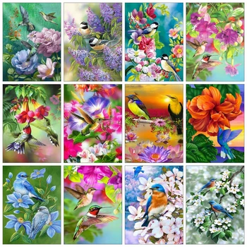 AZQSD Diamond Painting Birds Flower Cross Stitch 5d Diamond Embroidery Animal Rhinestones Home Decor Gift Handmade
AZQSD Diamond Painting Birds Flower Cross Stitch 5d Diamond Embroidery Animal Rhinestones Home Decor Gift Handmade