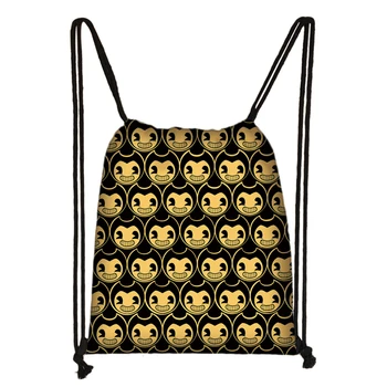 Bendy 3D Cartoon Drawstring Bag Backpack Daily Casual Boys Girls knapsack Drawstring Bags
Bendy 3D Cartoon Drawstring Bag Backpack Daily Casual Boys Girls knapsack Drawstring Bags