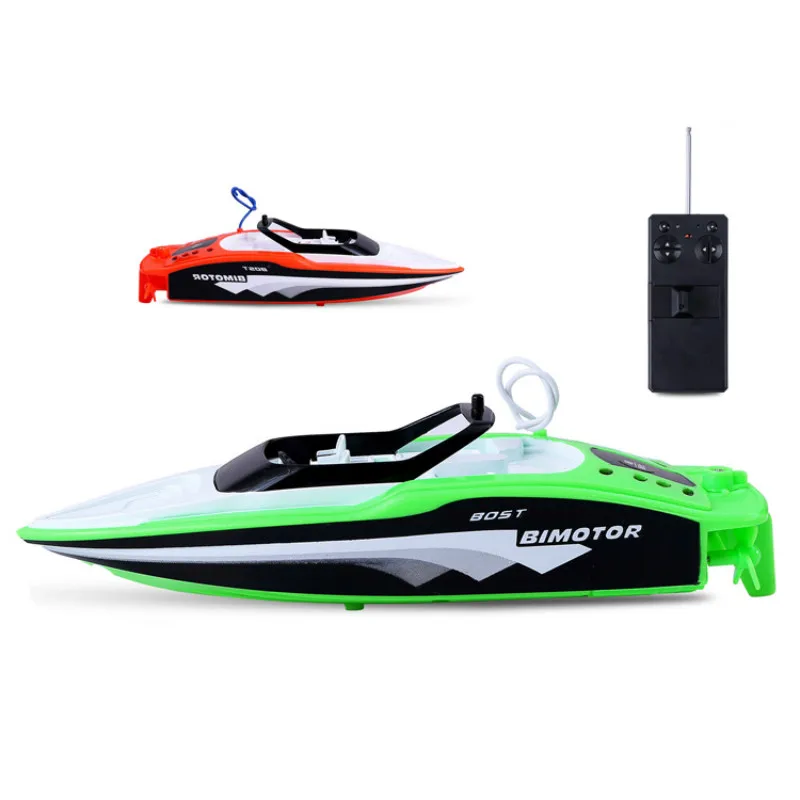 RC Motor Boat Remote Control Waterproof High Speed 2.4GHz 4 Channels Mini Rechargable Electric Workbale on The Water Sport Toys
RC Motor Boat Remote Control Waterproof High Speed 2.4GHz 4 Channels Mini Rechargable Electric Workbale on The Water Sport Toys
