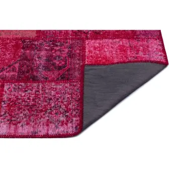 Handmade Red Vintage Overdyed Patchwork Area Rug 120x180 Cm-3'11''X5'11''
Handmade Red Vintage Overdyed Patchwork Area Rug 120x180 Cm-3'11''X5'11''