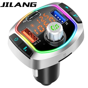 Jilang Car Bluetooth FM Transmitter Handsfree Car Radio mp3 player 2 USB Port with QC3.0 Fast Charge FM Transmitter
Jilang Car Bluetooth FM Transmitter Handsfree Car Radio mp3 player 2 USB Port with QC3.0 Fast Charge FM Transmitter