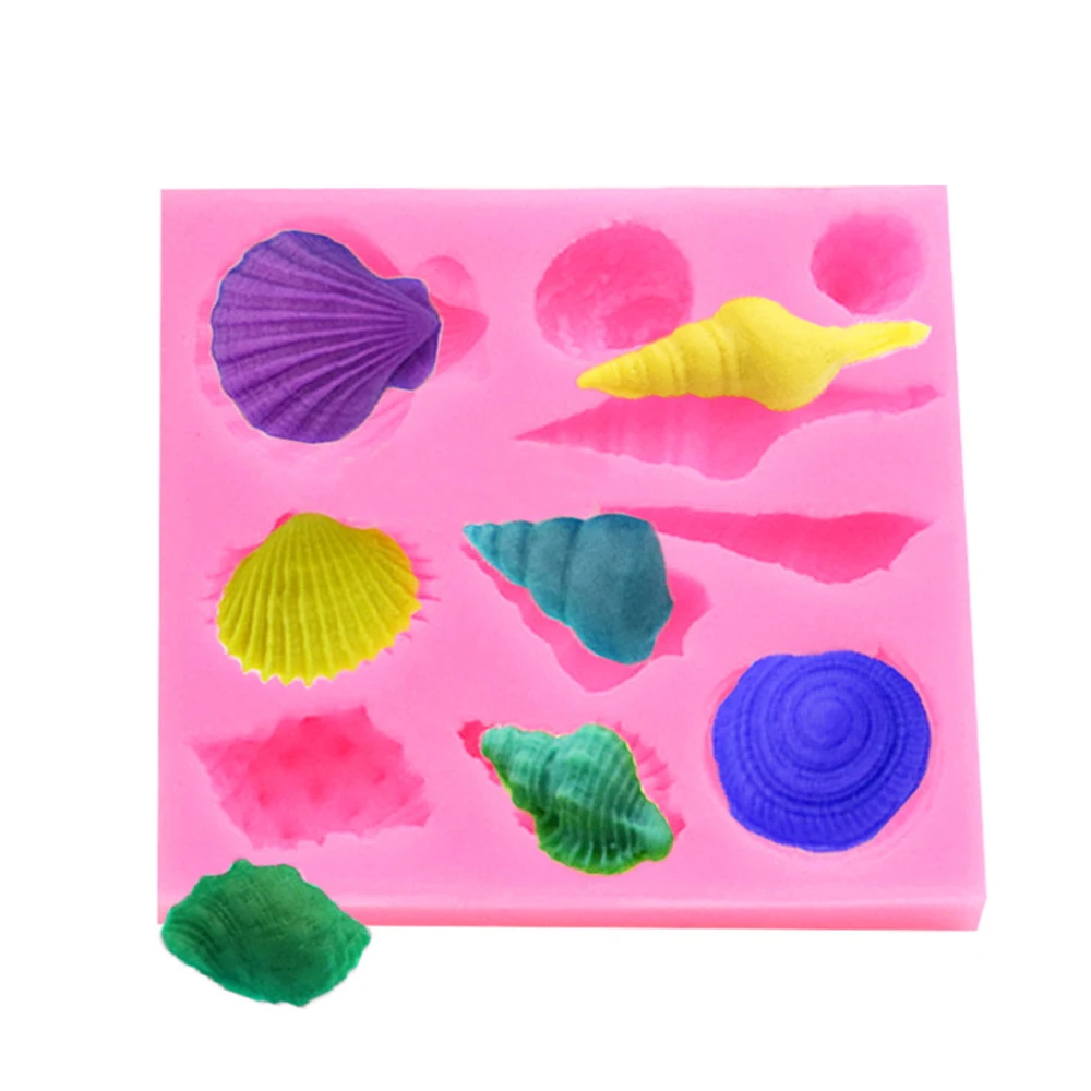 DIY Ocean Series DIY Chocolate Cake Decoration Mold State Fondant Silicone Mold Conch Shell Kitchen Baking Mould Dropshipping
DIY Ocean Series DIY Chocolate Cake Decoration Mold State Fondant Silicone Mold Conch Shell Kitchen Baking Mould Dropshipping