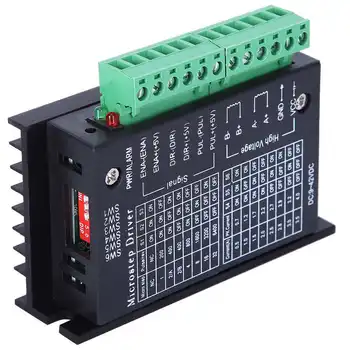 Brushless Driver Controller CNC 32 Subdivision 42/57 Stepper Motor TB6600 Control Module 4.0A 42V Digital Stepper Driver
Brushless Driver Controller CNC 32 Subdivision 42/57 Stepper Motor TB6600 Control Module 4.0A 42V Digital Stepper Driver