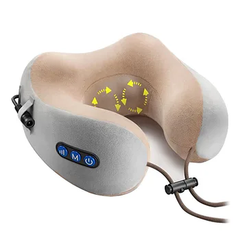 Travel Neck Massage Pillow 2 Kneading Rotation U-Shape Design Memory Foam Cotton Massager For Neck Pain &Pressure Relief
Travel Neck Massage Pillow 2 Kneading Rotation U-Shape Design Memory Foam Cotton Massager For Neck Pain &Pressure Relief
