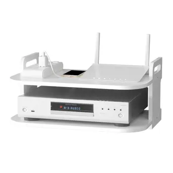 Easy Install Space Saving Support Wall Mount Router Bracket TV Box Shelf Storage Stand Rack DVD Player Home Modern Double Layer
Easy Install Space Saving Support Wall Mount Router Bracket TV Box Shelf Storage Stand Rack DVD Player Home Modern Double Layer