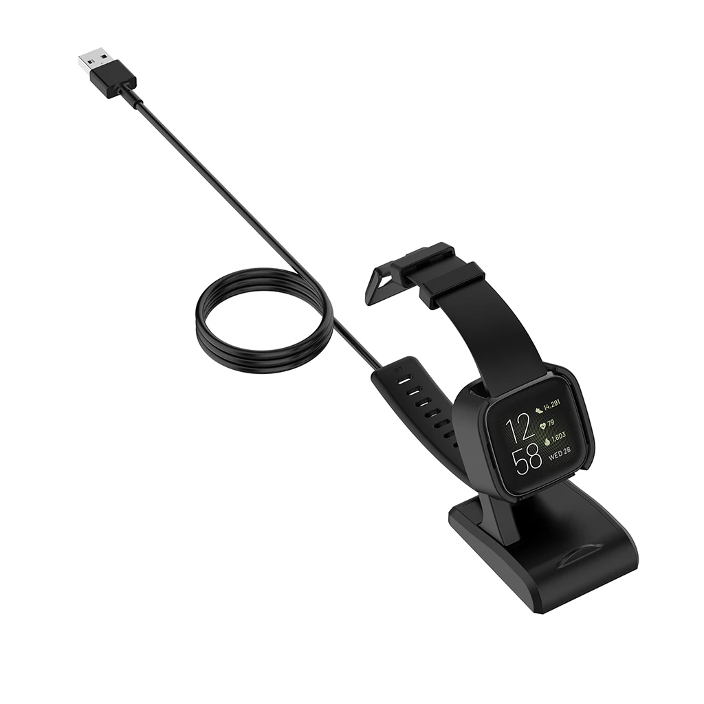 For Fitbit 2 / Lite Smart Watch Smartwatch Replacement USB Charging Power Cable Holder Dock Stand 3.3Ft 1M For Fitbit 2 / Lite Smart Watch Smartwatch Replacement USB Charging Power Cable Holder Dock Stand 3.3Ft 1M