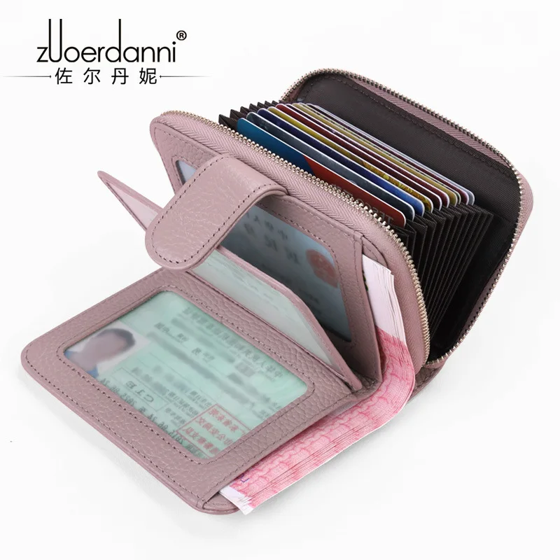 Women's Wallet Genuine Leather Short Multi-functional Wallet Women's Wallet Zipper Genuine Leather Driver's License Leather Case
Women's Wallet Genuine Leather Short Multi-functional Wallet Women's Wallet Zipper Genuine Leather Driver's License Leather Case