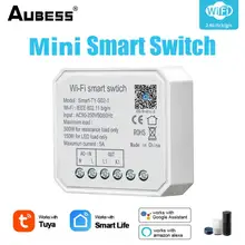 1/2 Way Abuess Tuya WiFi Light Switch Module APP Remote Voice Control Smart Switch DIY Wireless Electrical Switches Home Tool
1/2 Way Abuess Tuya WiFi Light Switch Module APP Remote Voice Control Smart Switch DIY Wireless Electrical Switches Home Tool