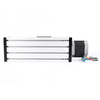 Double shaft ball screw guide rail slide table 500mm Stroke Linear Guide Rail Slide Table with Nema17 42 Stepper Motor
Double shaft ball screw guide rail slide table 500mm Stroke Linear Guide Rail Slide Table with Nema17 42 Stepper Motor